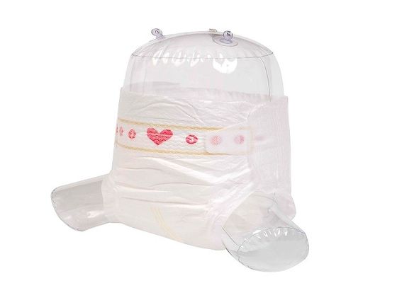 Zielony ADL Cotton Topsheet Miękka pielucha dla niemowląt Big Spandex Elastyczny pas