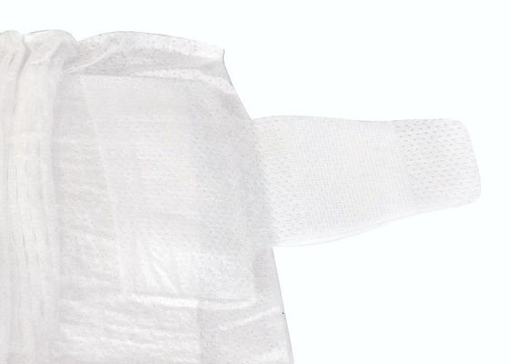 Zielony ADL Cotton Topsheet Miękka pielucha dla niemowląt Big Spandex Elastyczny pas