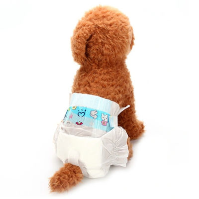 Fluff Pulp Sap Layer Jednorazowe pieluchy dla zwierząt Pieluchy dla psów dla starych psów