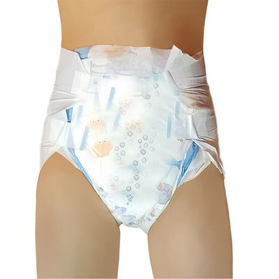 Niebieskie pieluchy ADL Ultra Grube Unisex dla dorosłych z przeciekiem 3D