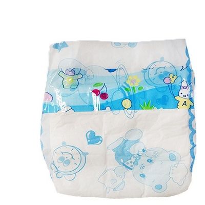 Włókniny Topsheet FabricS Shape Velcro Tape Suche pieluchy dla niemowląt
