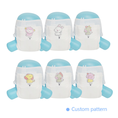 Dostosowane OEM Pull Up Baby Diaper Baby Pants Oddychające jednorazowe pampering